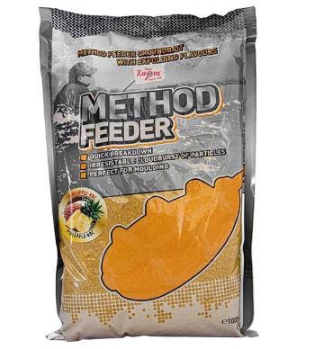 Carp zoom krmítková směs method feeder groundbaits 1 kg - ananas nbc