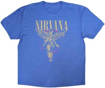 Nirvana Tričko In Utero Unisex Light Blue L