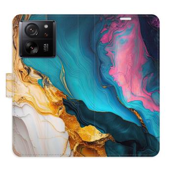 Flipové pouzdro iSaprio - Colourful Marble - Xiaomi 13T / 13T Pro