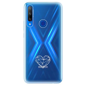 Odolné silikonové pouzdro iSaprio - čiré - Digital Love - Huawei Honor 9X