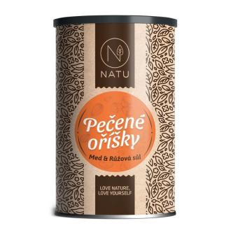 NATU Pečené oříšky s medem a solí 500 g