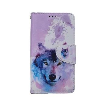 TopQ Pouzdro iPhone 13 knížkové Polární vlk 66350 (Sun-66350)