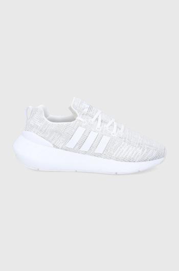 Dětské boty adidas Originals Swift Run GW8175 šedá barva