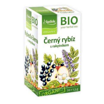 Apotheke BIO Černý rybíz s rakytníkem nálevové sáčky 20x1,5 g