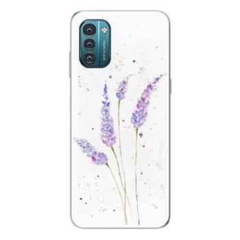 Odolné silikonové pouzdro iSaprio - Lavender - Nokia G11 / G21