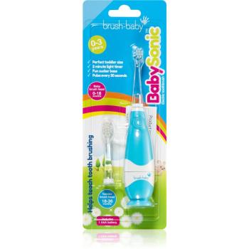 Brush Baby BabySonic elektrický zubní kartáček pro děti 0 – 36 měsíců Blue 1 ks