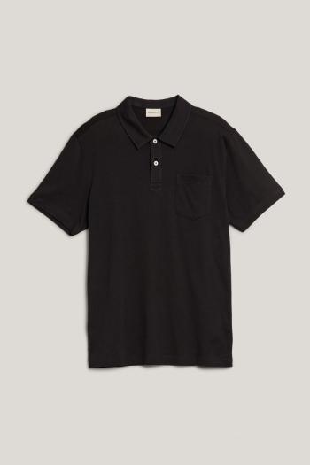 POLOKOŠILE GANT NEPS TEXTURE POLO BLACK