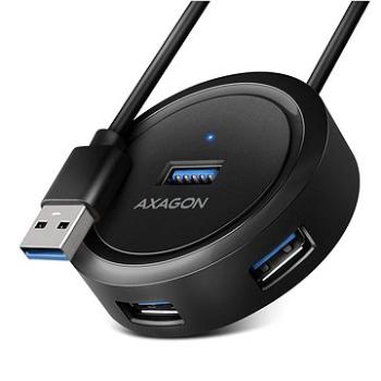 AXAGON HUE-P1A ROUND Hub USB-A (HUE-P1A)