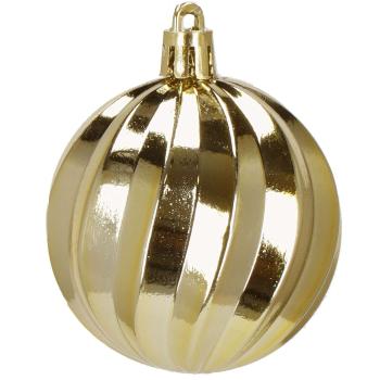 Springos Karácsonyfa gömbök 6 cm 30 db.