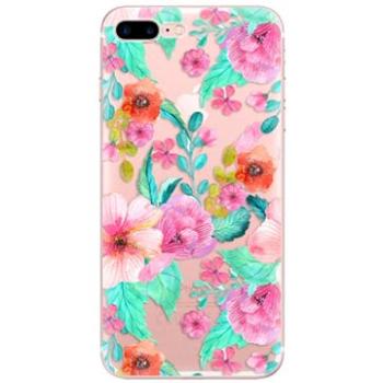 iSaprio Flower Pattern 01 pro iPhone 7 Plus / 8 Plus (flopat01-TPU2-i7p)