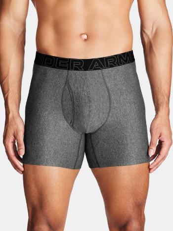 Under Armour UA Perf Tech 6in Boxerky Šedá