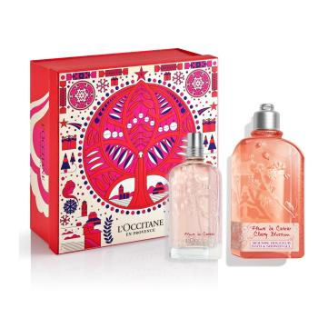 L`Occitane en Provence Dárková sada tělové péče Cherry Blossom EDT