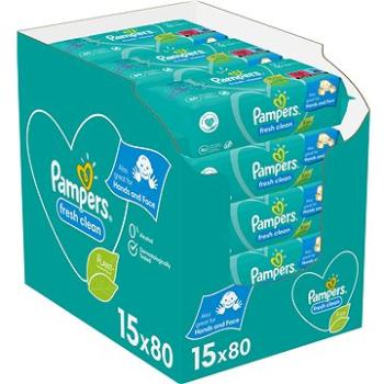 PAMPERS Fresh Clean Baby 15× 80 ks (8001841078496)