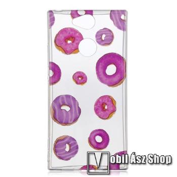 Szilikon védő tok / hátlap - FÁNK MINTÁS - Sony Xperia XA2 