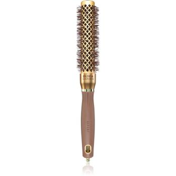 Olivia Garden Expert Blowout Speed Gold&Brown kulatý kartáč na vlasy ⌀ 25 mm 1 ks