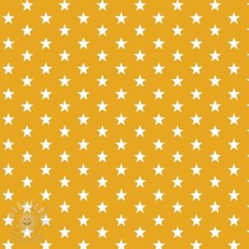 Pamutvászon Petit stars yellow