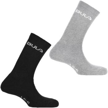 Bula 2PK WOOL SOCK Pánské ponožky, černá, velikost