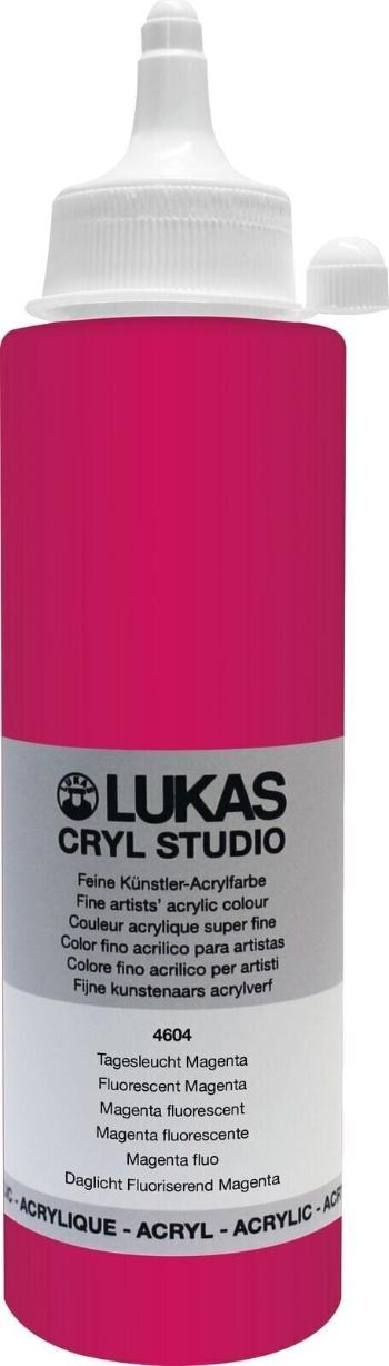 Lukas Cryl Studio Akrylová barva Fluorescent Magenta 250 ml 1 ks