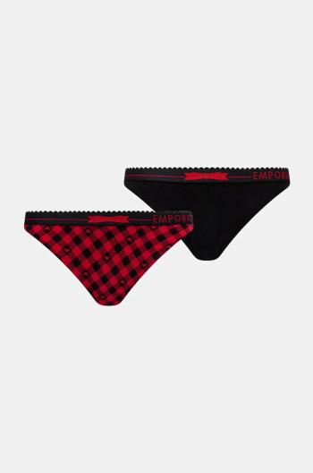 Kalhotky Emporio Armani Underwear 2-pack černá barva, 164752 4F225