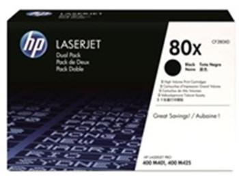 HP 80X CF280XD dvojbalení černý (black) originální toner