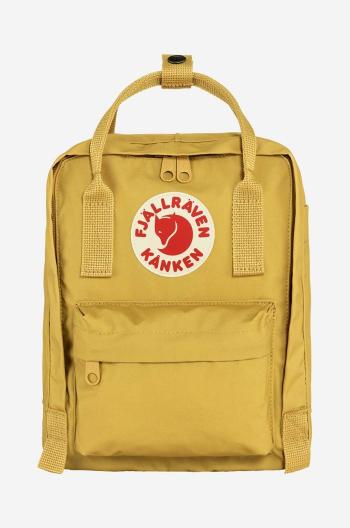 Batoh Fjallraven Kanken Mini žlutá barva, malý, s aplikací, F23561.135-135