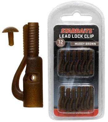 Starbaits Závěs na olovo Lead Lock Clip 12ks