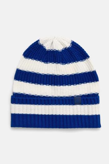 Dětská čepice United Colors of Benetton modrá barva, z tenké pleteniny, 1270QA00Y