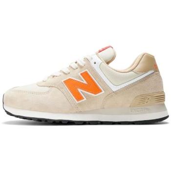 New Balance U574HBO Unisexová volnočasová obuv, béžová, velikost 38.5