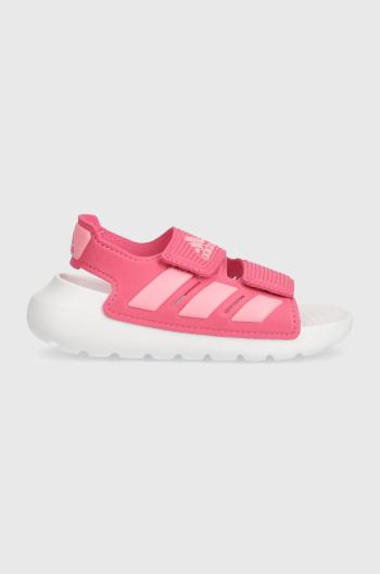 Dětské sandály adidas ALTASWIM 2.0 C růžová barva