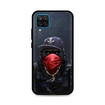 TopQ Samsung A12 silikon Monkey Gangster 56714 (Sun-56714)