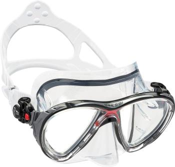 Cressi Big Eyes Evolution Clear/Red Transparent UNI Potápěčská maska