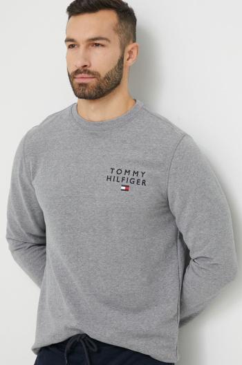 Mikina Tommy Hilfiger šedá barva, UM0UM02878