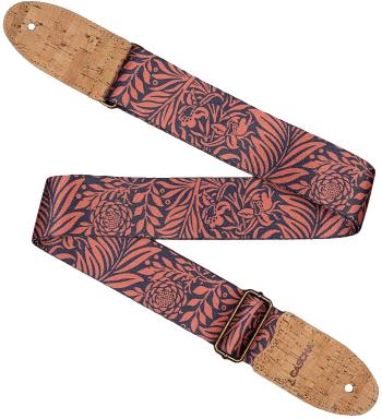 Cascha CGS-VC7 Guitar Strap Vegan Cork Rose Jungle