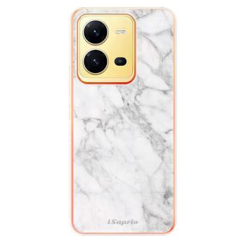 Odolné silikonové pouzdro iSaprio - SilverMarble 14 - Vivo X80 Lite 5G