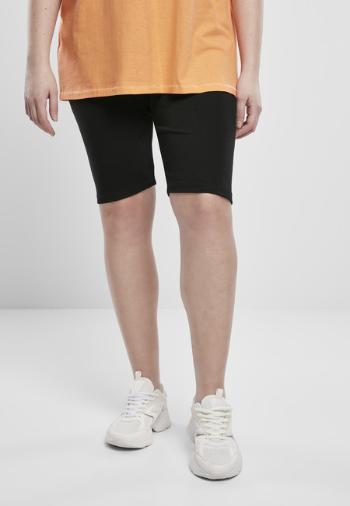 Urban Classics Ladies High Waist Cycle Shorts black - XXL