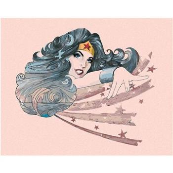 Zuty - Abstraktní wonder woman, 40×50 cm (HRAwlmal05nad)