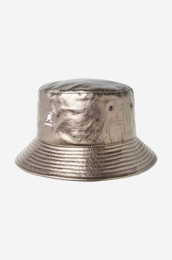 Klobouk Kangol stříbrná barva, K4377.BRONZE.CRINKLE-BRONZE.CRI