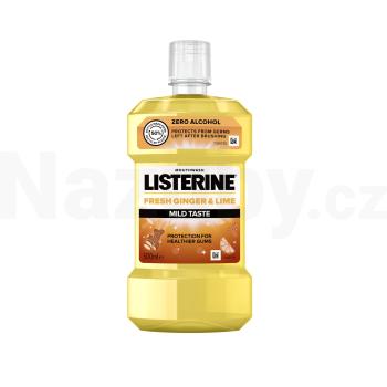 Listerine Fresh Ginger & Lime Mild Taste ústní voda 500 ml