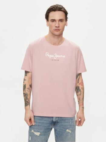 Pepe Jeans pánské růžové tričko - XL (323)