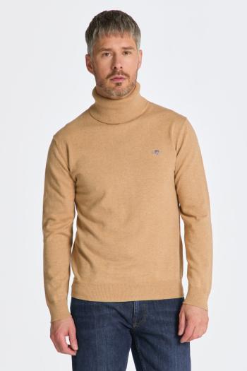 ROLÁK GANT CLASSIC COTTON ROLLERNECK KHAKI MEL