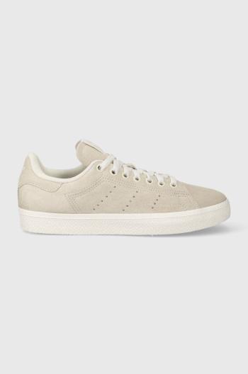 Semišové sneakers boty adidas Originals Stan Smith CS béžová barva, IG0344