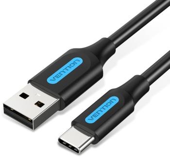 Adatkábel Vention Type-C (USB-C) to USB 2.0 Charge & Data Cable 1m Black