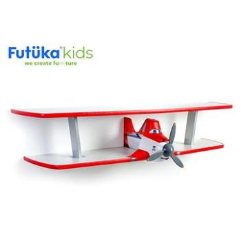 Dětská polička Futuka kids AIR-2 dvoupatrová RED (3079)