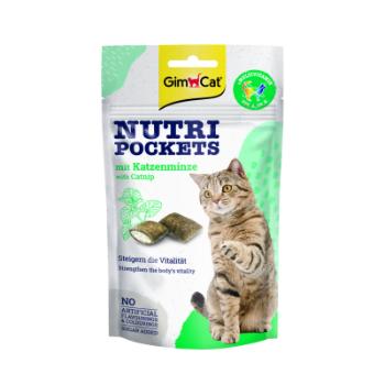 GIMCAT Nutri Pockets s catnipem 60 g