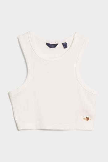 TOP GANT CROPPED TANKTOP WHITE