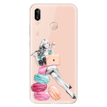 Odolné silikonové pouzdro iSaprio - Girl Boss - Huawei P20 Lite