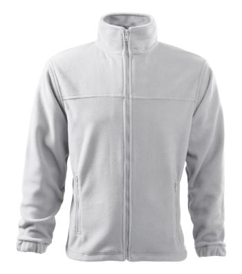 MALFINI Pánská fleecová mikina Jacket - Bílá | 3XL