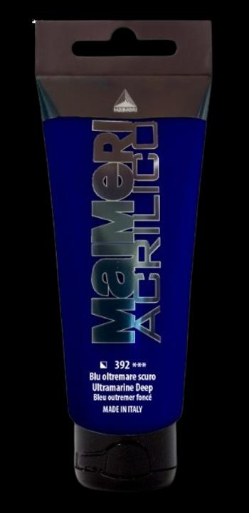 MAIMERI ACRILICO - Akrylové farby 392 - ultramarine deep, 0,2 L