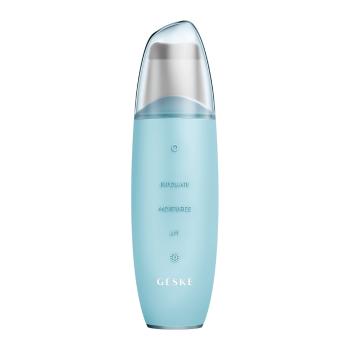 GESKE Microcurrent Skin Scrubber&Blackhead Remover 9in1 ultrazvuková špachtle turquoise