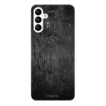 Odolné silikonové pouzdro iSaprio - Black Wood 13 - Samsung Galaxy A04s